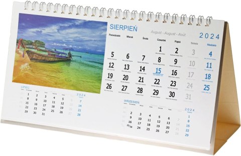 Kalendarz biurkowy biurkowe 115mm x 225mm Darrieus Darrieus