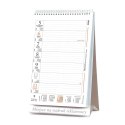Kalendarz biurkowy biurkowe 135mm x 240mm Lucrum (BF02) Lucrum