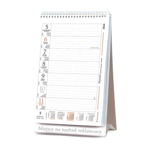 Kalendarz biurkowy biurkowe 135mm x 240mm Lucrum (BF02) Lucrum