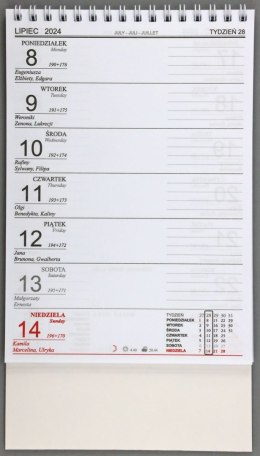 Kalendarz biurkowy biurkowe 140mm x 200mm Darrieus Darrieus