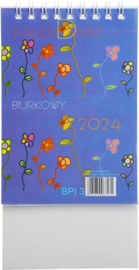 Kalendarz biurkowy biurkowe 90mm x 130mm Darrieus Darrieus