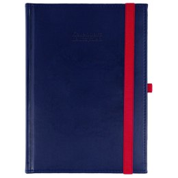 Kalendarz nauczyciela książkowy (terminarz) GRANATOWY NEBRASKA Z GUMKĄ A5 Wydawnictwo Wokół Nas (A5DN074B) Wydawnictwo Wokół Nas