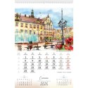 Kalendarz ścienny 13-planszowe 320mm x 470mm Lucrum (RW06) Lucrum