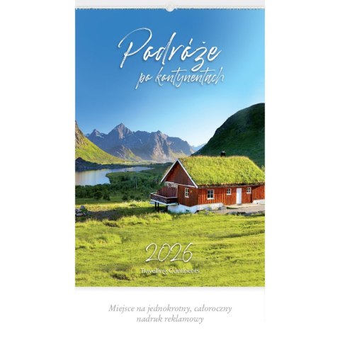 Kalendarz ścienny 13-planszowe 320mm x 470mm Lucrum (RW11) Lucrum