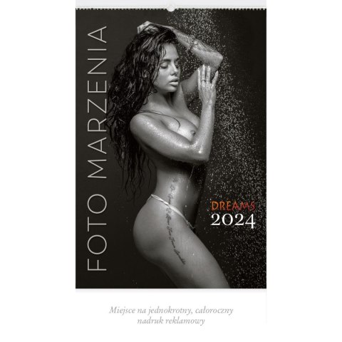 Kalendarz ścienny FOTO-MARZENIA 13-planszowe 2024 320mm x 470mm Lucrum (RW14) Lucrum