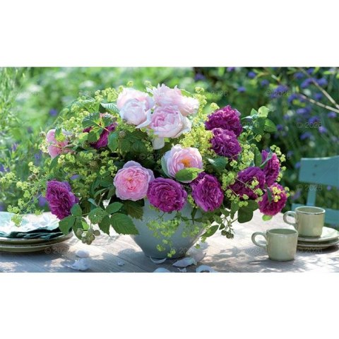 Kalendarz ścienny JEDNODZIELNY 2025 BUKIET A4 Lucrum (KJ04) Lucrum