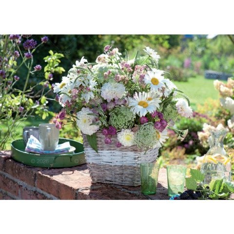 Kalendarz ścienny Kwiaty ozdobne rodzinny 2026 280mm x 200mm Lucrum (WL02) Lucrum