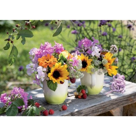 Kalendarz ścienny Kwiaty ozdobne rodzinny 2026 280mm x 200mm Lucrum (WL02) Lucrum