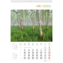 Kalendarz ścienny LASY POLSKIE 13-planszowe 2024 320mm x 470mm Lucrum (RW04) Lucrum