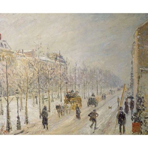 Kalendarz ścienny MALARSTWO IMPRESJONISTÓW 13-planszowe 2024 320mm x 470mm Lucrum (RW07) Lucrum