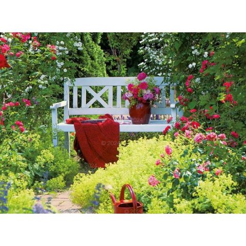 Kalendarz ścienny OGRODY RAJSKIE 13-planszowe 2024 320mm x 470mm Lucrum (RW11) Lucrum