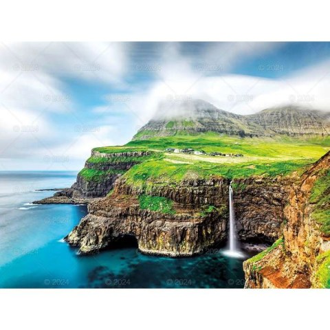 Kalendarz ścienny PODRÓŻE PO KONTYNENTACH 13-planszowe 2024 320mm x 470mm Lucrum (RW09) Lucrum