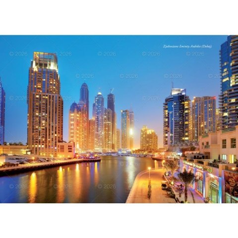 Kalendarz ścienny Piękne krajobrazy rodzinny 2026 280mm x 200mm Lucrum (WL04) Lucrum