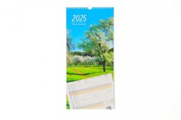 Kalendarz ścienny planer miesięczny 290x419mm 12-planszowe 2025 Michalczyk i Prokop (T-109-01) Michalczyk i Prokop