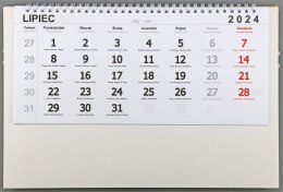 Kalendarz ścienny ścienne 210mm x 320mm Darrieus Darrieus