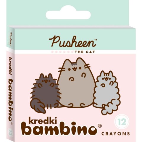 Kredki ołówkowe Pusheen 12k 5903235652066 12 kol. St.Majewski St.Majewski