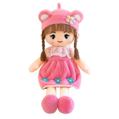 Lalka Szmacianka Miękka Pluszowa Różowa Sukienka Czapka Z Uszami [mm:] 450 Lean (22491) Lean