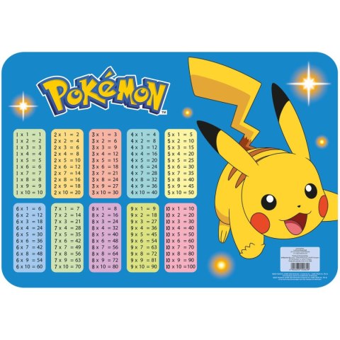 Podkład na biurko Pokemon mix papier pokryty folią Bambino Bambino