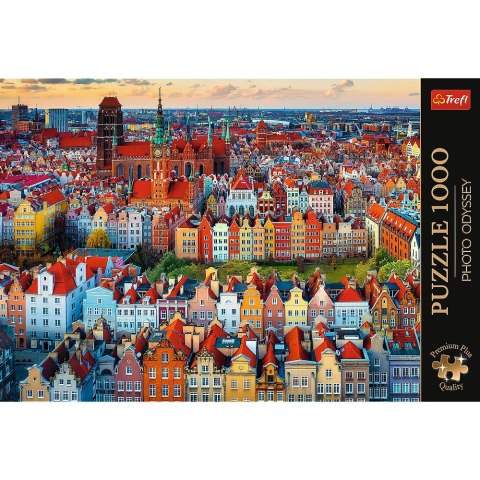 Puzzle Premium Plus Widok na Gdańsk 1000 el. Trefl (10856) Trefl