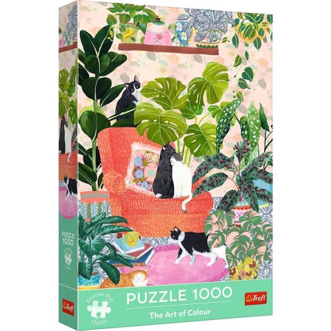 Puzzle The Art of Colour Premium Plus Nie ma to jak w domu 1000 el. Trefl (10892) Trefl