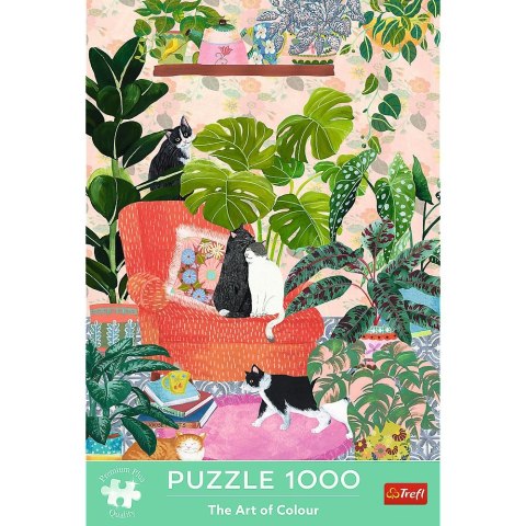 Puzzle The Art of Colour Premium Plus Nie ma to jak w domu 1000 el. Trefl (10892) Trefl