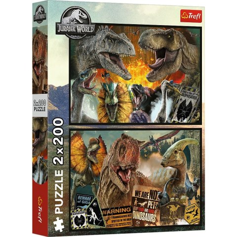 Puzzle Universal Jurrasic World 2x200 el. Trefl (13316) Trefl