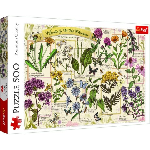 Puzzle Zioła lecznicze 500 el. Trefl (37478) Trefl