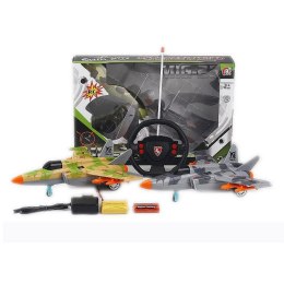 Samolot myśliwski na rado, 4 funkcje, jeździ, z ładowarką Adar (522138) Adar