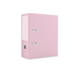 Segregator ringowy Pastel A4 75mm różowy Interdruk Interdruk