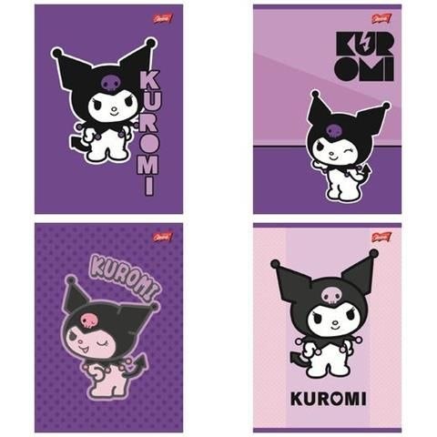 Zeszyt Kuromi aminowany A5 32k. 70g krata Unipap Unipap