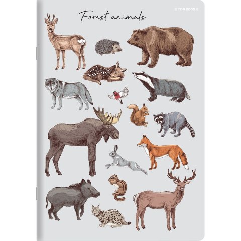 Zeszyt PP A5 32k. krata Top 2000 (400174505) Top 2000