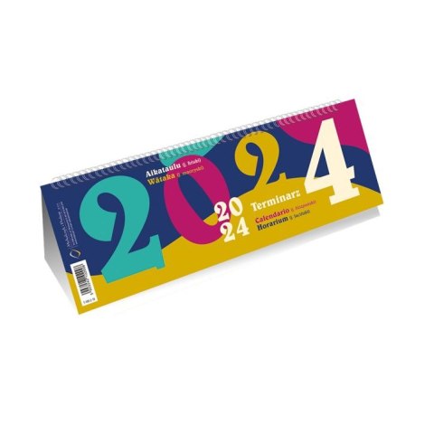 Kalendarz biurkowy 1/2 A4 105mm x 297mm Michalczyk i Prokop (T-100-2 01-12) Michalczyk i Prokop