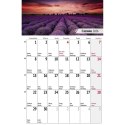 Kalendarz biurkowy miesięczny Pejzaże 240mm x 150mm Press (5904830713602) Press