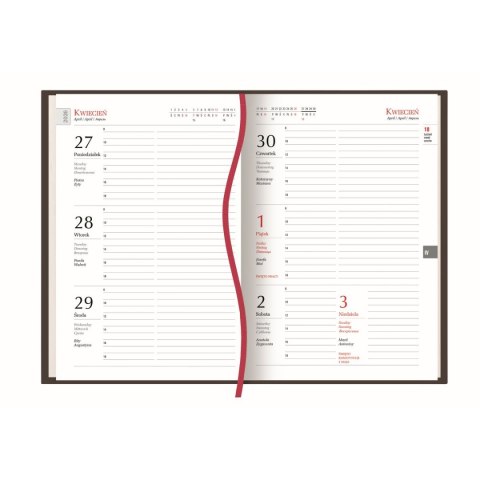 Kalendarz książkowy (terminarz) A5 Michalczyk i Prokop (T-150V-B) Michalczyk i Prokop