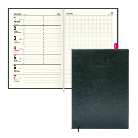 Kalendarz książkowy (terminarz) A5 Press (tygodniowy) Press