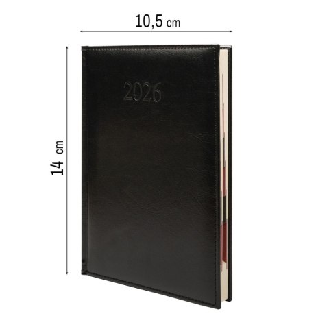 Kalendarz książkowy (terminarz) FIGARO A6 Press (DZIENNY) Press