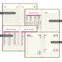 Kalendarz książkowy (terminarz) FIGARO A6 Press (DZIENNY) Press