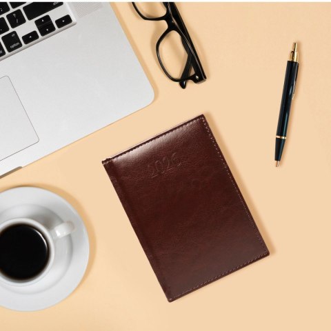 Kalendarz książkowy (terminarz) FIGARO A6 Press (DZIENNY) Press