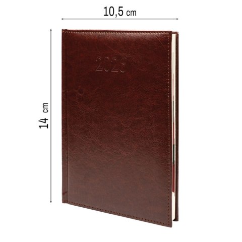 Kalendarz książkowy (terminarz) FIGARO A6 Press (DZIENNY) Press