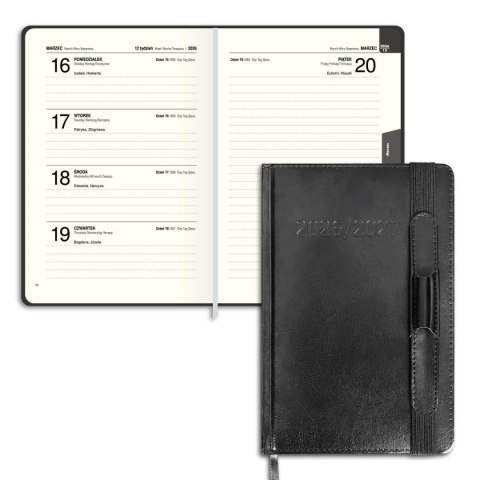 Kalendarz książkowy (terminarz) dwuletni A5 Press Press
