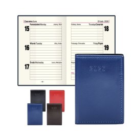 Kalendarz książkowy (terminarz) kieszonkowy A7 Press (tygodniowy) Press