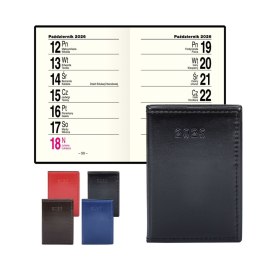 Kalendarz książkowy (terminarz) kieszonkowy A7 Press (tygodniowy) Press