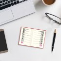 Kalendarz książkowy (terminarz) kieszonkowy A7 Press (tygodniowy) Press