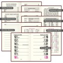 Kalendarz książkowy (terminarz) kieszonkowy A7 Press (tygodniowy) Press