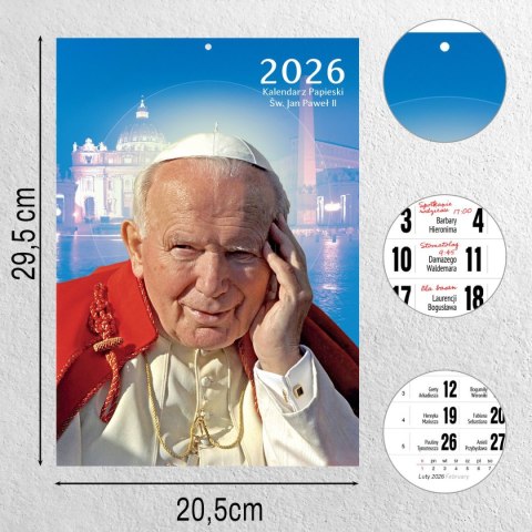 Kalendarz ścienny 16 stron wieloplanszowy A4 Press Press