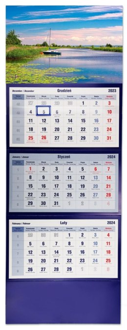 Kalendarz ścienny 855mm x 315mm Michalczyk i Prokop (T-105T-01) Michalczyk i Prokop