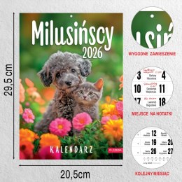 Kalendarz ścienny A4 MILUSIŃSCY A4 Press (5904830713473) Press