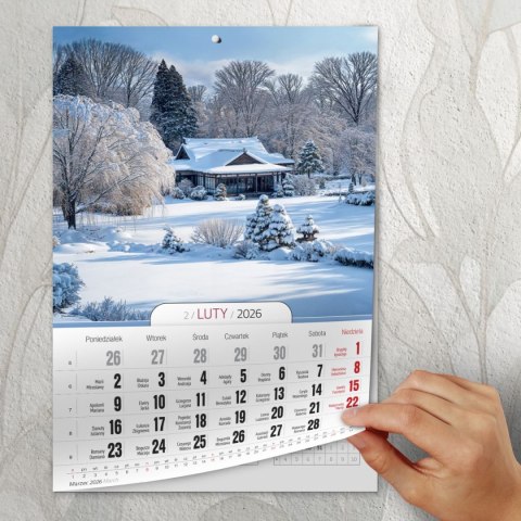 Kalendarz ścienny A4 OGRODY A4 Press (5904830713411) Press