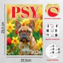 Kalendarz ścienny A4 PSY A4 Press (5904830713374) Press