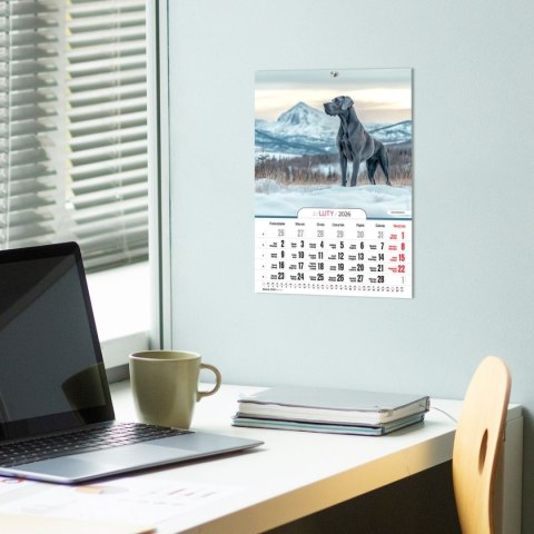 Kalendarz ścienny A4 PSY A4 Press (5904830713374) Press